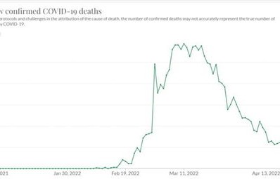 疫情死亡最新数据消息(疫情死亡趋势图)