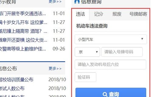 电子警察违章查询官网(电子警察违章查询官网下载)