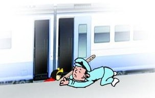 笑对意外，大哥手机意外坠入高铁站台缝隙的乐观故事