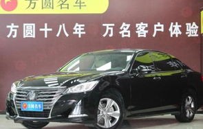 丰田皇冠二手车价格(丰田皇冠二手车价格查询)