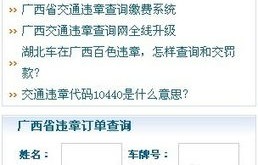 查询违章交通违章(查询违章交通违章电话)
