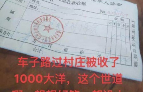 进村被强制捐款1000元，当地回应揭秘