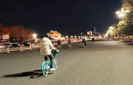 夜骑开封的共享单车遭遇倒卖事件