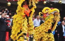 揭阳舞龙舞狮的盛况与热闹