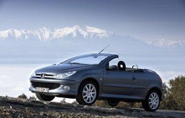 标致206cc敞篷跑车(标致206cc敞篷跑车二手车)