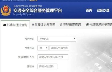在线查机动车违章查询(在线查机动车违章查询系统)