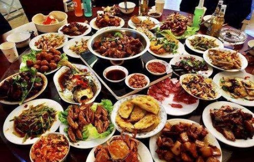 晒晒我家年夜饭