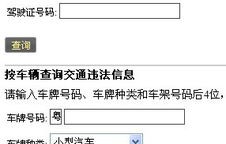 全国违章查询入口官网(全国违章信息查询)