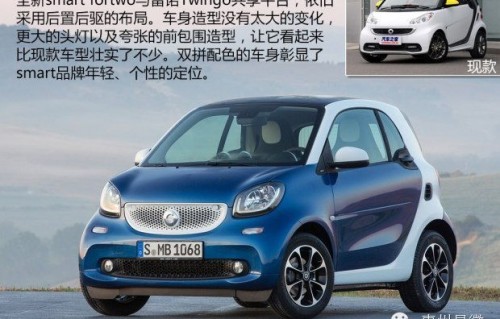 奔驰smart汽车(奔驰smart汽车报价及图片)