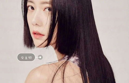 周雨彤黑长直公主切造型惊艳全场