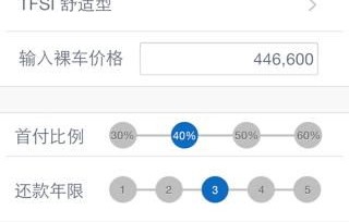 二手车分期付款计算器(二手车分期付款计算器利息明细)
