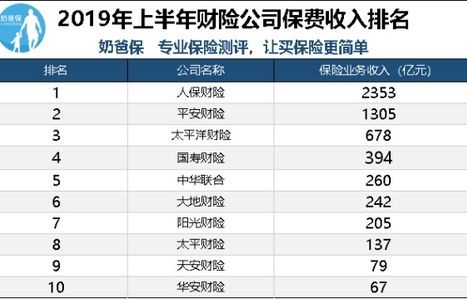 十大车险公司排名(十大车险公司排名 中国10大车险)
