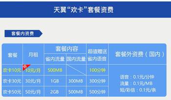 中国电信宽带套餐介绍(中国电信500m宽带套餐)