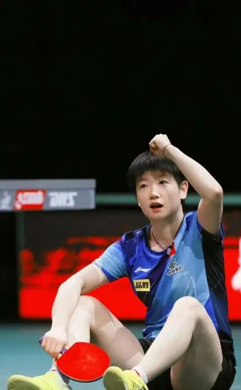 孙颖莎，肌肉反应显露，实力再证