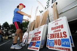 波音公司提议涨薪35%以缓解员工罢工风波