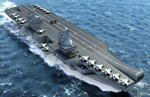 解放军双航母编队演练震撼画面，海空雄心壮志，铸就海洋强国梦