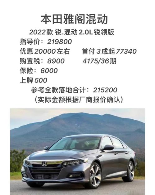 新款本田雅阁2022款图片价格(新款本田雅阁2022款图片大全)