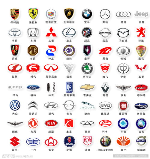 汽车标志大全图片(汽车标志大全图片识别) 汽车标志大全图片(汽车标志大全图片识别)