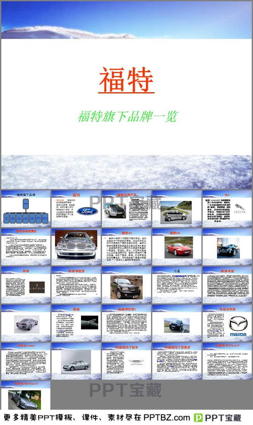 福特汽车品牌介绍(福特汽车品牌介绍ppt)